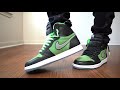 EARLY Air Jordan 1 High Zoom Zen Green: Review & On Feet *Release Info*