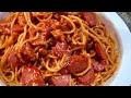 Filipino Style Tipid Spaghetti pero Masarap!