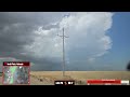 LIVE STORM CHASER: Tracking Monster Supercells In Kansas (Tornadoes Possible)