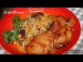 HOW TO COOK DELICIOUS FRIEDRICE/ CHRISTMAS FRIEDRICE RECIPE #christmasfriedrice #friedrice&chicken