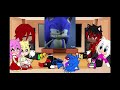 Sonic characters react to Sonic The Hedgehog!  ||Sonadow||