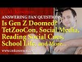Is Gen-Z Doomed? TetZooCon, Social Media, School Life, Reading Social Cues, and More...