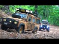 Camel Trophy D110 Defender D1RC & XtraSpeed & AliExpress Metal Chassis