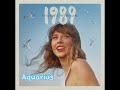Taylor swift album based off your zodiac sign (pt.1) #taylorswift #erastour #swifties #zodiacsign