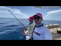 HIGH SPEED VERTICAL JIGGING 🐟 Battling sharks and cudas - How to vertical jig | Gale Force Twins