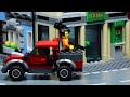 Lego City Pizza Delivery Bank Robbery Fail