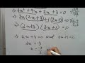 MATH CLASS 10 FACTORISATION Solution of a Quadratic Equation By whiteboard junior