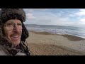 Solo Storm Beach Fishing: Coastal Cookup - Mussels, Prawns & Squid