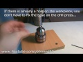 Drill Press Centering Jig For Round Objects