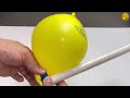 The secret of the balloon and the pipe was revealed | Life hacks at home