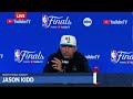 NBA Finals: Jason Kidd full Game 2 press conference after losing to the Boston Celtics