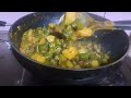 Maine sabji Mein# bhindi Aalu# masala banaya #saritachauhan #videos