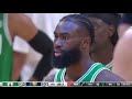 Jaylen brown gets mad at the Refs after two! Controversial, calls that made the Celtics.