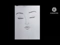 How to draw a Sleepy girl face#Drawing step to step#sketch