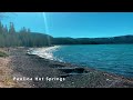 Paulina Hot Springs @ Paulina Lake! | Newberry National Volcanic Monument | Central Oregon | 4K