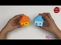 How To Make Easy Paper House For Kids / Nursery Craft Ideas / Paper Craft Easy / KIDS crafts