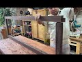 Design A Beautiful 4-door Cabinet In Neoclassical Style From Ebony Wood // Professional Woodworking