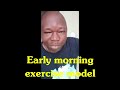 Early morning exercise model #exercise #morningwalk