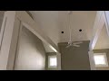 Emerson Designer [x5] & Summer Night [x2] Ceiling Fans in my Beach House (Factory Speeds Demo)