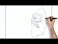 How To Draw Dilophosaurus | Step By Step | Jurassic World