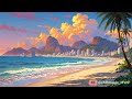 Lofi Bossa nova- Copacabana Beach ,Painting a serene and romantic Touch of magic to the moment.