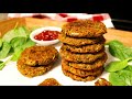 Baked Vegetable Patties Recipe (Vegan & Grain-free) | How to make Vegetable Patty | Zucchini Patties