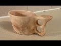 Hand carved kuksa made from Hazel wood