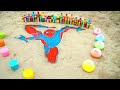 How to make Rainbow Spiderman withOrbeez, Fanta, Sprite, Coca Cola vs Mentos & Popular Sodas