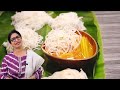 1 कप आटे से, 8 प्लेट भरकर नाश्ता - Instant Idiyappam Recipe | Kerala Breakfast | Sambhar Recipe