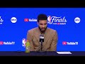 Jayson Tatum talks Game 2 win, FULL Postgame Interview 🎤