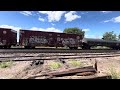 FIRST HERITAGE LOCOMOTIVE BNSF 9774 TRAILS A BNSF MIXFREIGHT