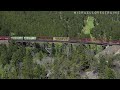 Extreme Freight Trains on Montana's Mullan Pass