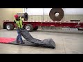 Tarp Safety - Folding Your Tarp- tips make your tarp last longer and save your back
