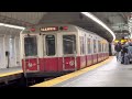 (MBTA) Red Line Ashmont Train Branch Announcement & Arriving at Park Street Station [4/17/22]