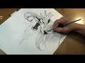 Jim Lee transforms my Psylocke sketch into a Masterpiece