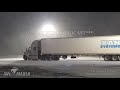 Omaha, Nebraska - Jackknifed Semi and Blizzard Impacts - January 15, 2021