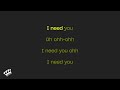 LeAnn Rimes - I Need You (Karaoke Version)