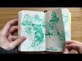 sketchbook tour: high school life drawings (no talking)