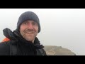 Wettest Wildest Snowdon climb October 2021