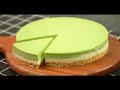 Make easy Matcha Cheesecake, No Egg, No milk