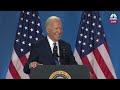 Biden holds a news conference amid growing calls to abandon his reelection campaign — 7/11/24