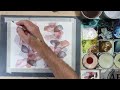 My favorite tutorial about layering transparent watercolour washes easily using watercolour skills.