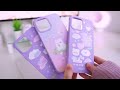 sleepydaze x CASETiFY artist collection ☔️☁️💗 | cute phone case accessories unboxing & try-on ⭐️