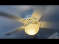 Hunter leighton ceiling fan in reverse