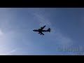 USAF HEAVY KC-135 STRATOTANKER  MACH LOOP WALES  LOW LEVEL