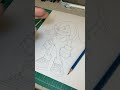 Knuckles Pencil Sketch
