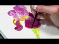 Following an ART BOOK TUTORIAL (#2) | The Watercolor Flower Painter's A to Z