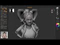 1hr speedsculpt 12 | Zbrush timelapse