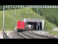 Schweizer Eisenbahnen Bahnwärterhaus Eggwald und Bözen Juni 2024