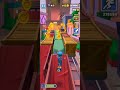 playing subway surfers (stacked account)